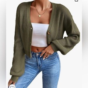 Cardigan sweater